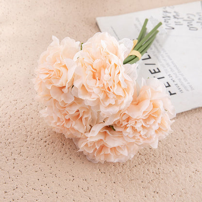 Beautiful Silk Peony Flower Centerpiece Decoration