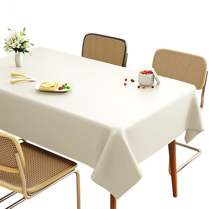 Premium Leather Rectangular Table Mat Waterproof Protector