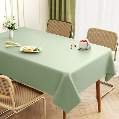 Premium Leather Rectangular Table Mat Waterproof Protector