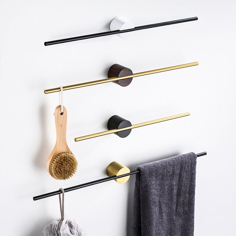 Premium Gold Adjustable Bath Towel Holder - Luxicro