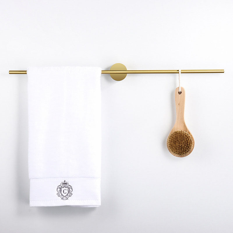 Premium Gold Adjustable Bath Towel Holder