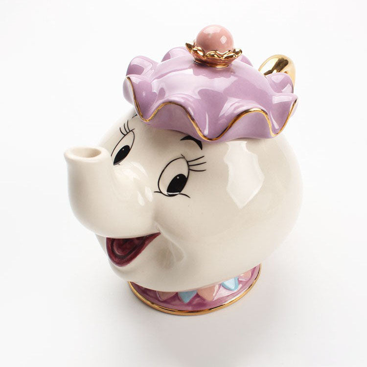 Enchanted Rose Gold Teapot Set