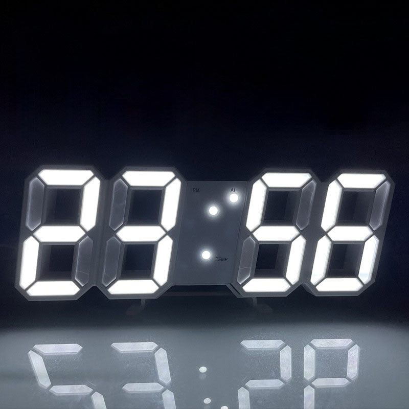 Modern LED Wall Clock Home Decor Display