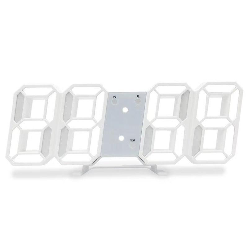 Modern LED Wall Clock Home Decor Display