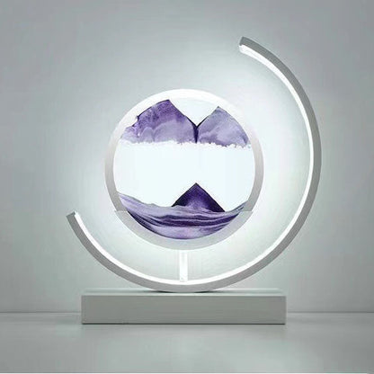 Colorful Beach Hourglass Desk Figurine Ornament