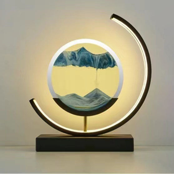 Colorful Beach Hourglass Desk Figurine Ornament