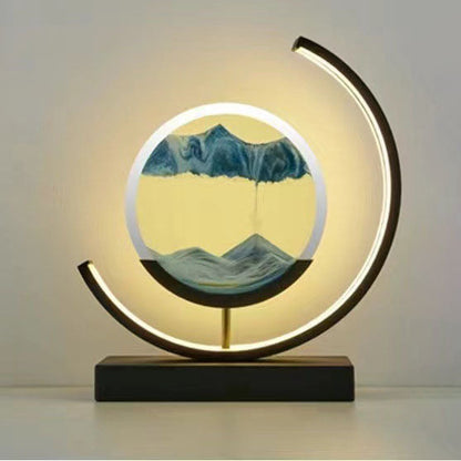 Colorful Beach Hourglass Desk Figurine Ornament