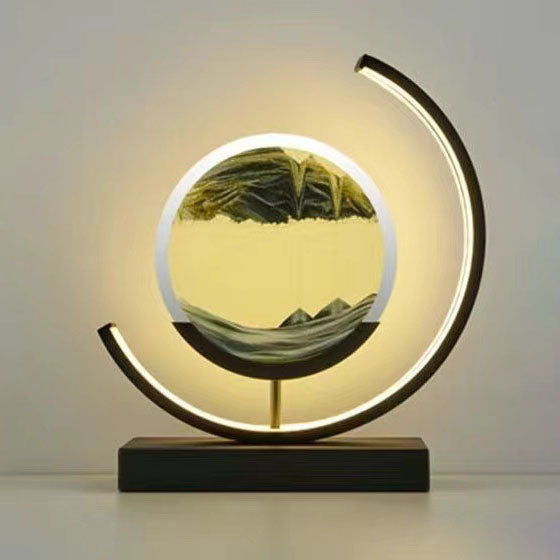 Colorful Beach Hourglass Desk Figurine Ornament
