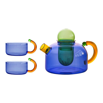 Premium Heat Resistant Glass Electric Whistling Kettle