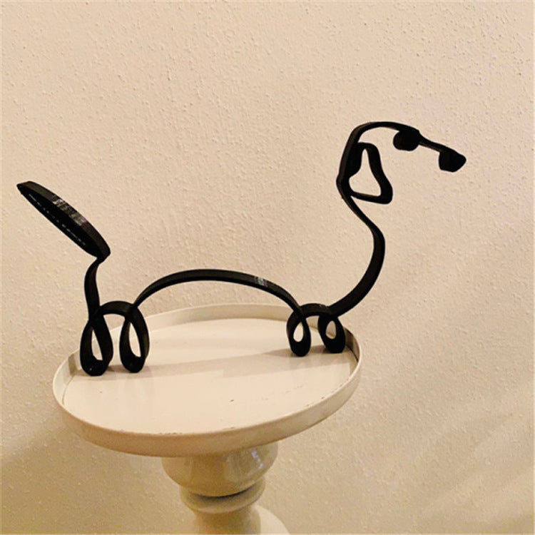 Classic Bronze Pet Figurine Decorative Accent - Luxicro