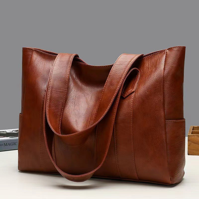 Genuine Leather Tote Bag for Women