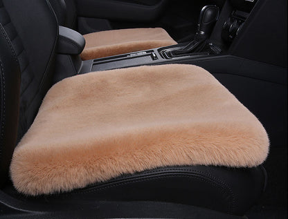 Cozy Plush Bunny Car Seat Cover for Kids - Luxicro