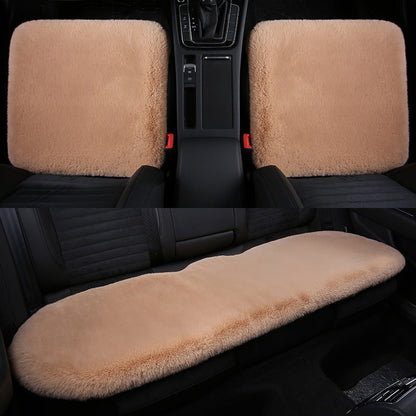Cozy Plush Bunny Car Seat Cover for Kids