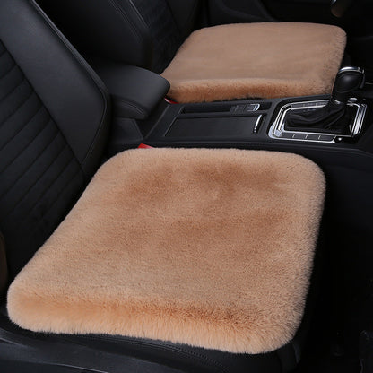 Cozy Plush Bunny Car Seat Cover for Kids