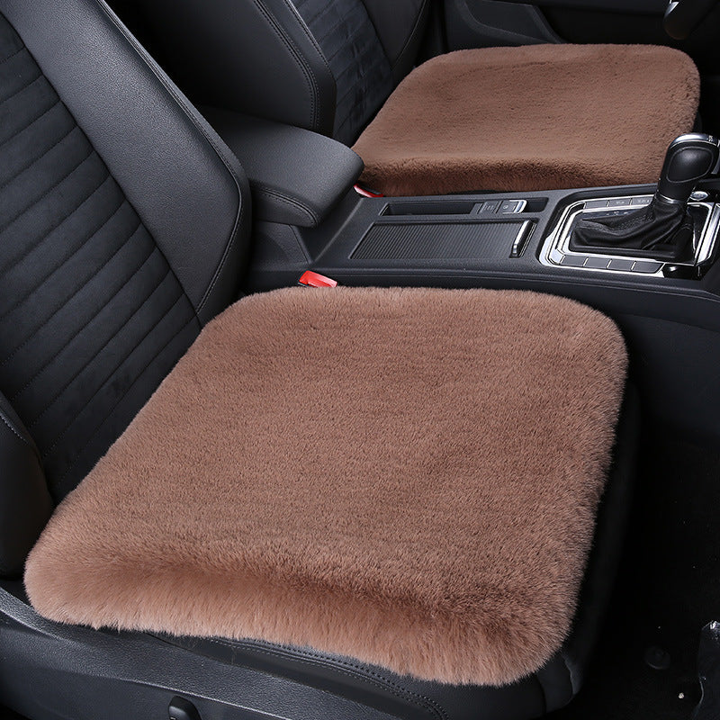 Cozy Plush Bunny Car Seat Cover for Kids