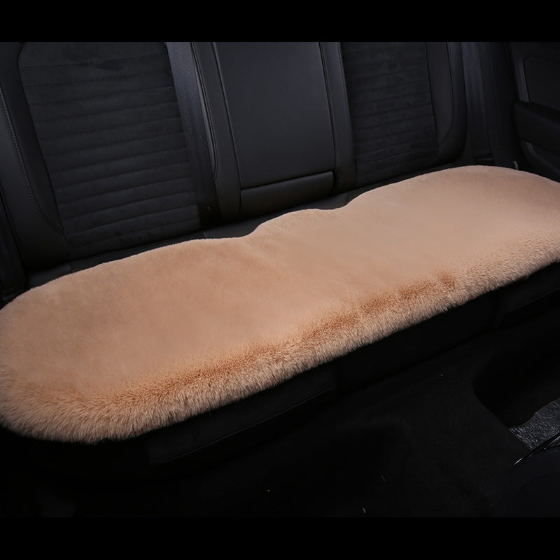 Cozy Plush Bunny Car Seat Cover for Kids