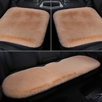 Cozy Plush Bunny Car Seat Cover for Kids