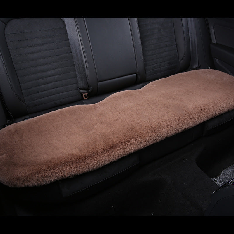 Cozy Plush Bunny Car Seat Cover for Kids