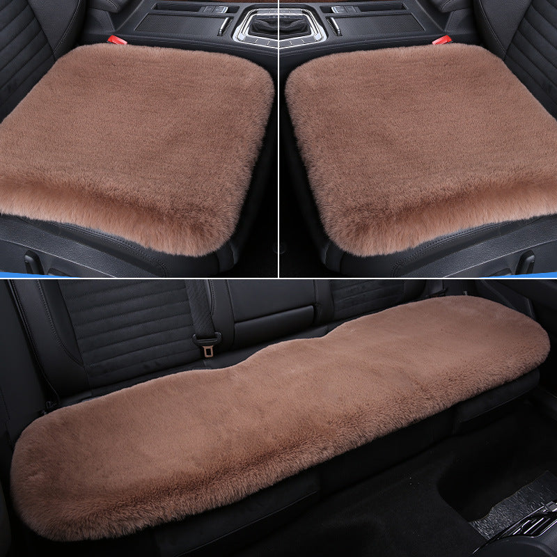 Cozy Plush Bunny Car Seat Cover for Kids