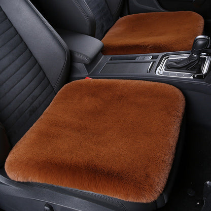 Cozy Plush Bunny Car Seat Cover for Kids