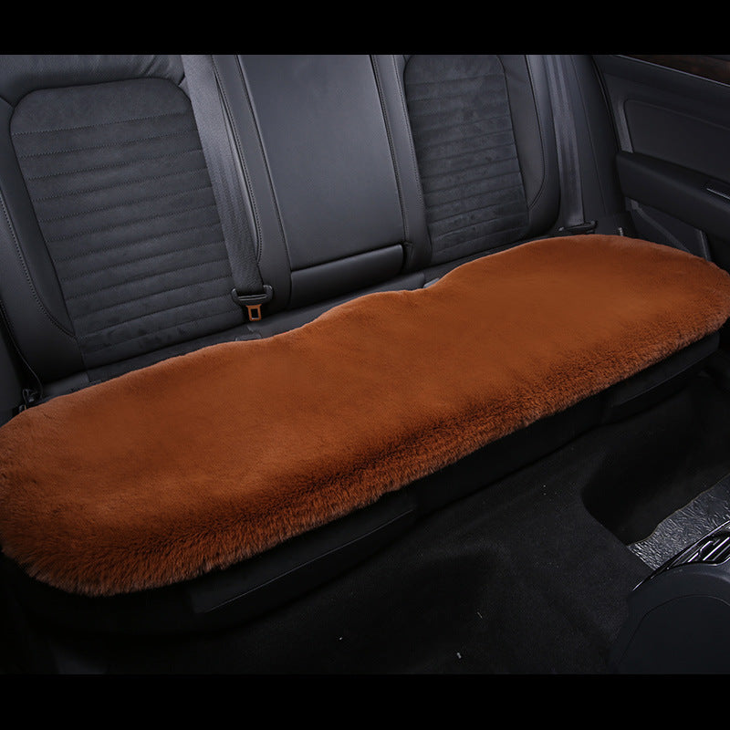 Cozy Plush Bunny Car Seat Cover for Kids
