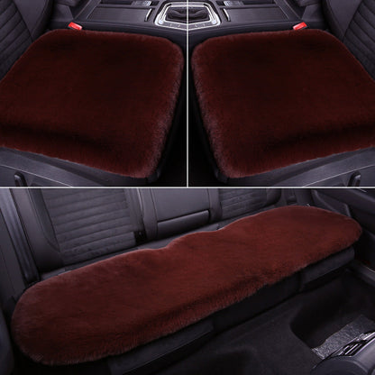 Cozy Plush Bunny Car Seat Cover for Kids