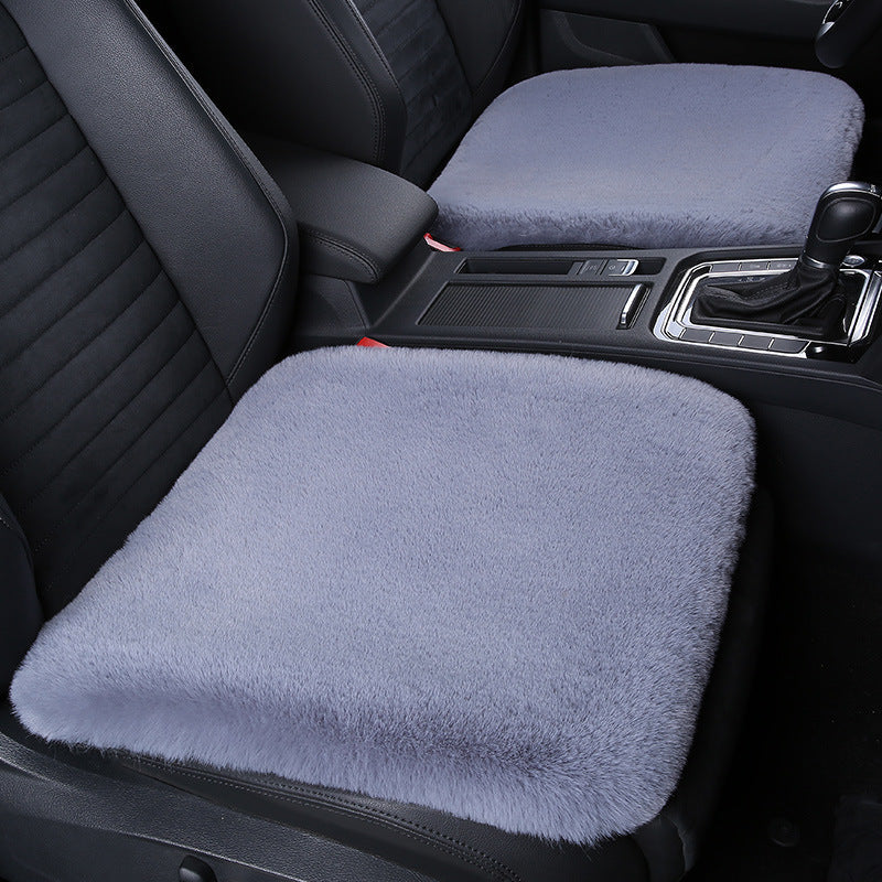 Cozy Plush Bunny Car Seat Cover for Kids