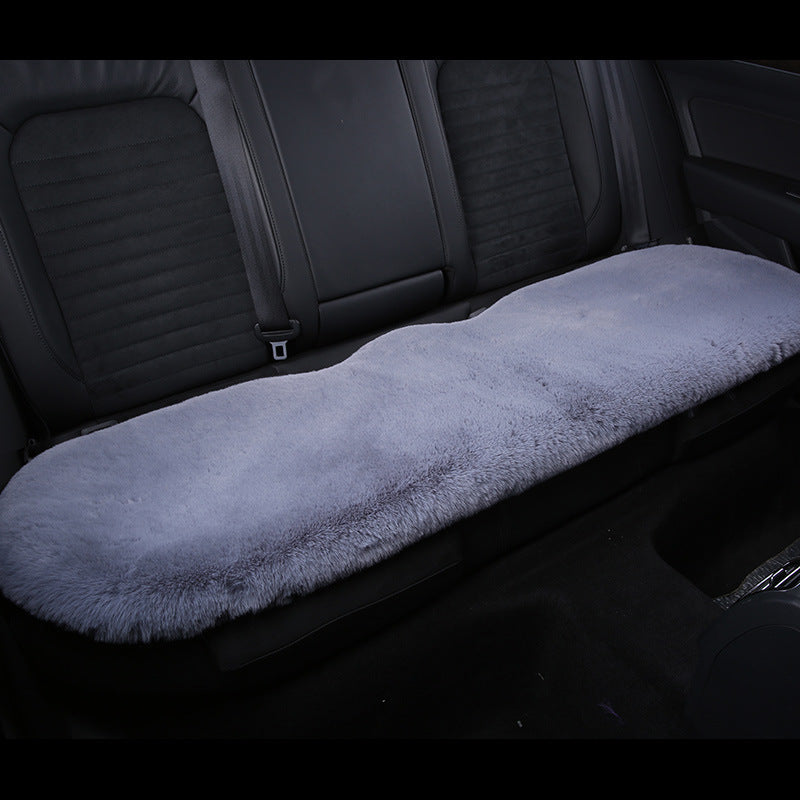 Cozy Plush Bunny Car Seat Cover for Kids