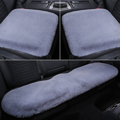 Cozy Plush Bunny Car Seat Cover for Kids