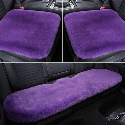 Cozy Plush Bunny Car Seat Cover for Kids