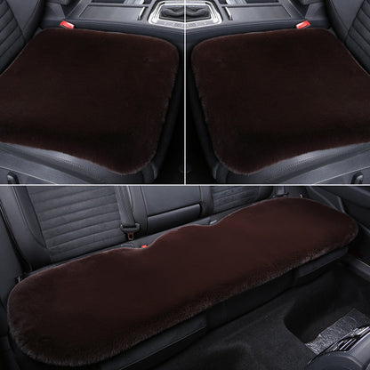 Cozy Plush Bunny Car Seat Cover for Kids