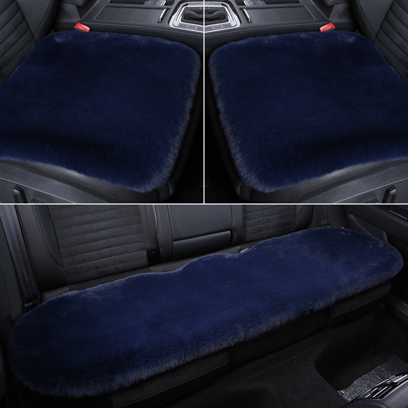 Cozy Plush Bunny Car Seat Cover for Kids