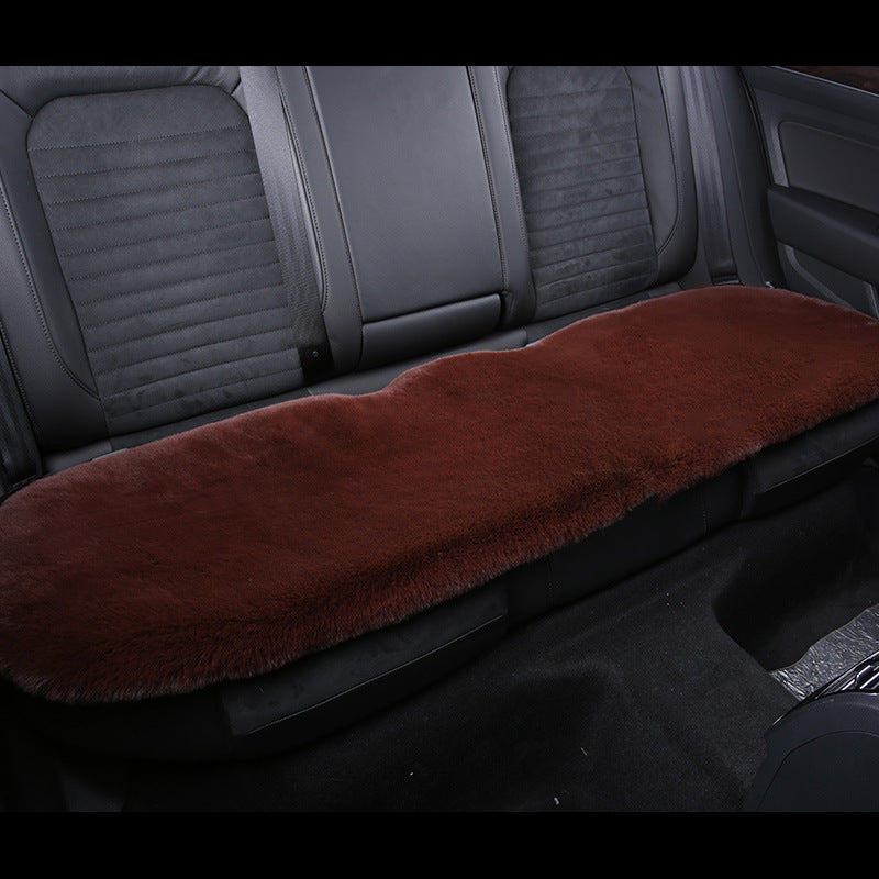 Cozy Plush Bunny Car Seat Cover for Kids