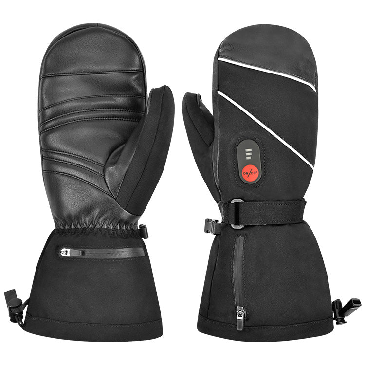 Warm Waterproof Heated Ski Gloves - Luxicro