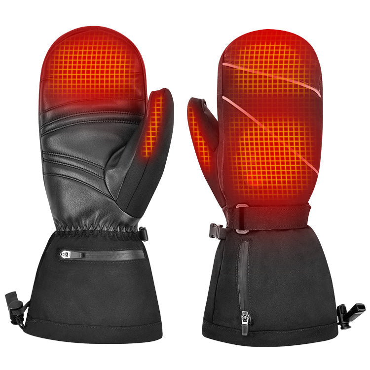 Warm Waterproof Heated Ski Gloves