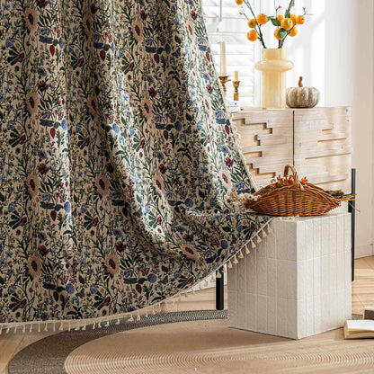 Country Chic Pre Made Window Curtains