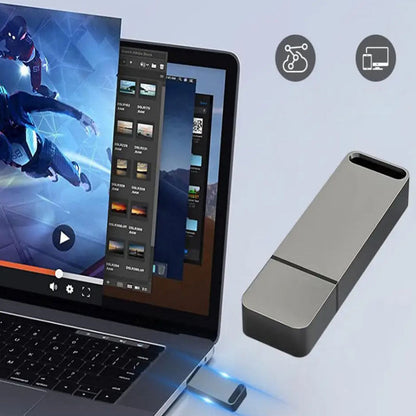 Large Capacity 4TB Metal External Hard Drive