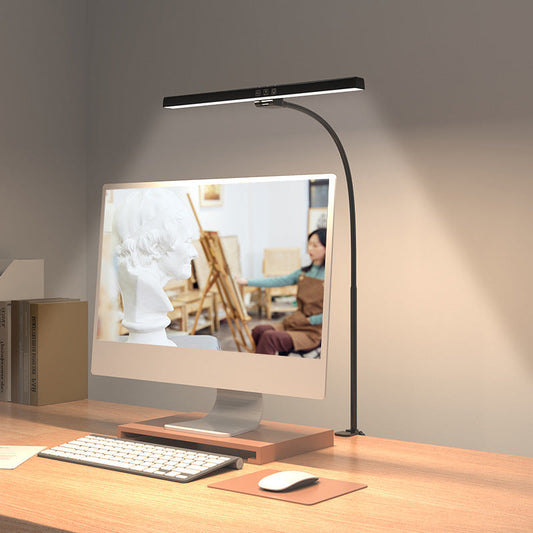 Bright Adjustable Clip Desk Light for Home Office Use - Luxicro