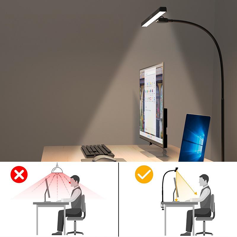 Bright Adjustable LED Desk Light for Home Office Use
