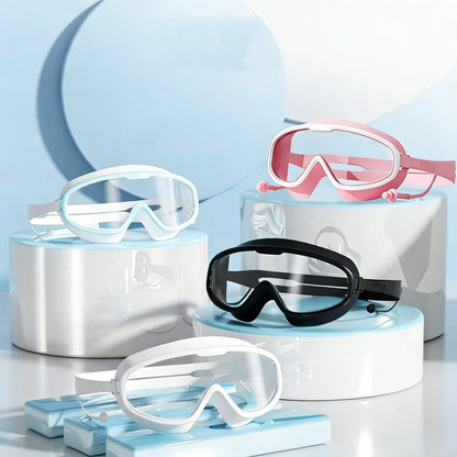 Clear Kids Swimming Goggles 2 Pack Anti Fog Diving Mask