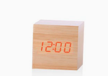 Digital Square Clock Thermometer