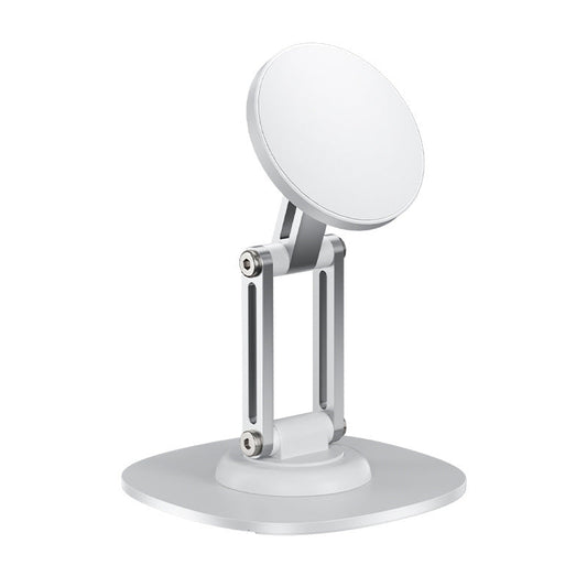 Adjustable Metal Phone Holder with Strong Magnetic Base - Luxicro