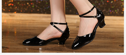 Comfortable Latin Dance Shoes Low Heel 3.5CM Practice Shoes