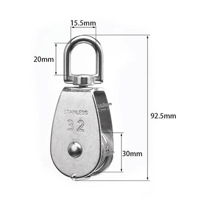 Heavy Duty Steel Swing Pulley Block