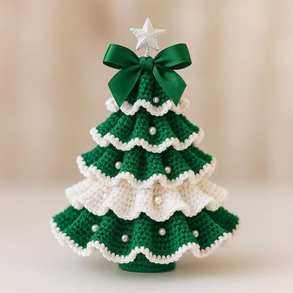 Beautiful Handmade Crochet Christmas Trees