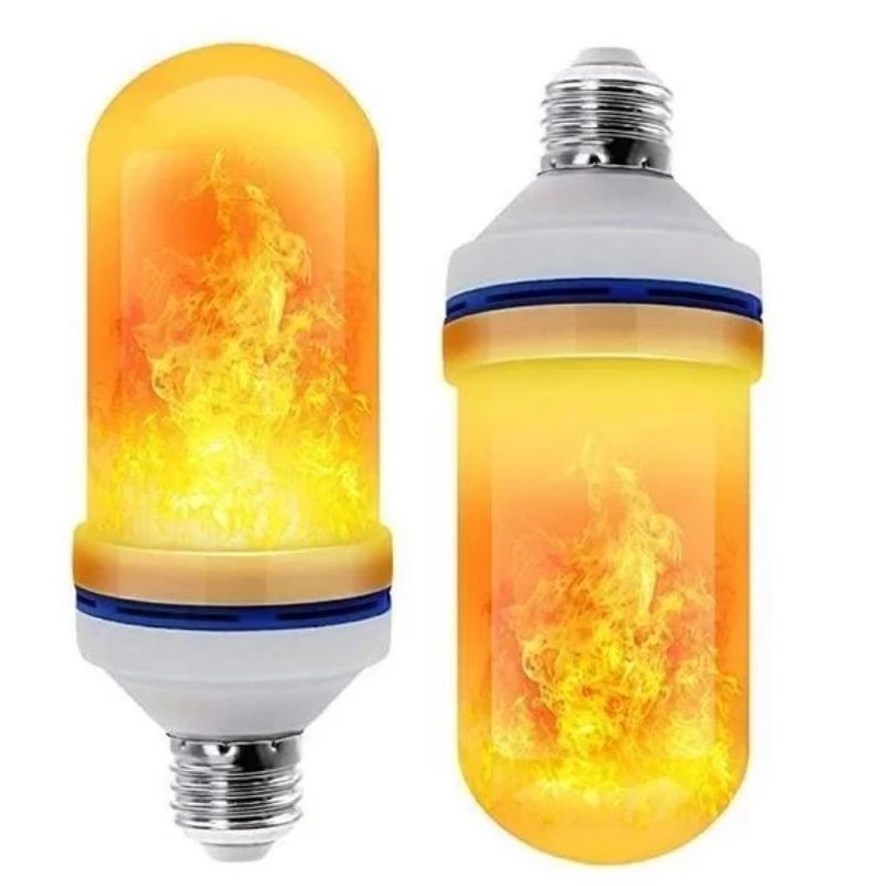 Cozy Flame Table Lamp