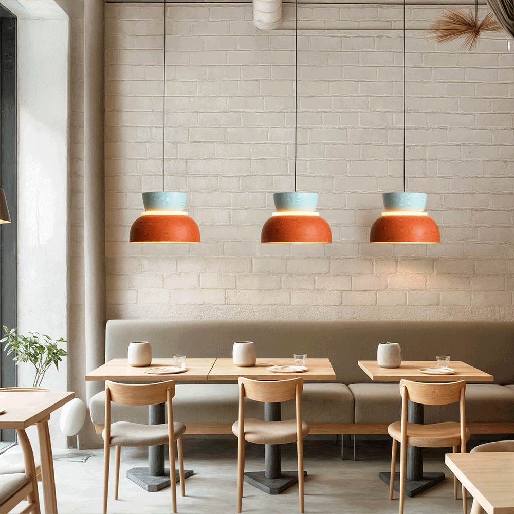 Colorful Glass Pendant Light With Personalized Colors - Luxicro