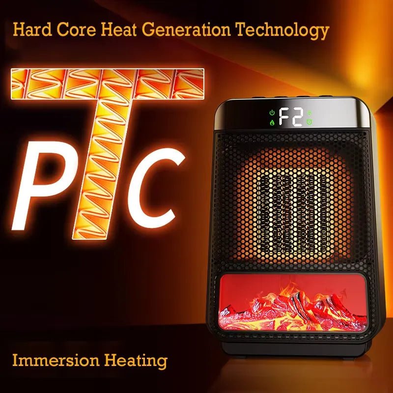 Powerful Electric Space Heater for Fast Warmth