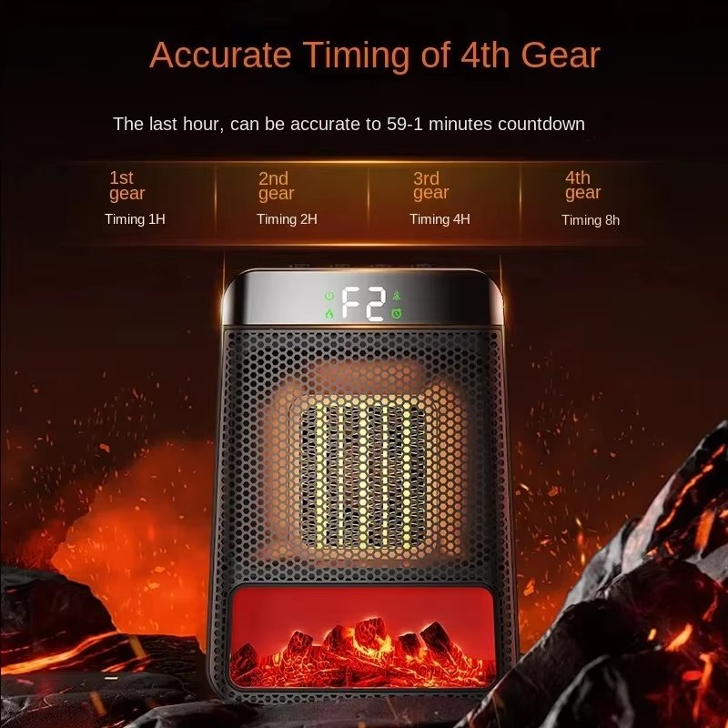 Powerful Electric Space Heater for Fast Warmth