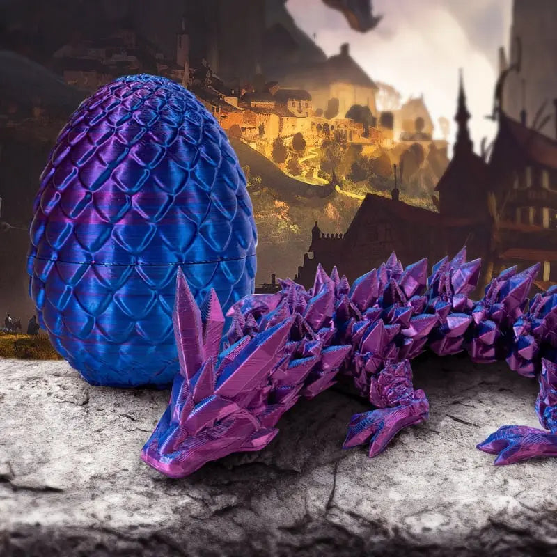 Collectible 3D Dragon Figurine Toy